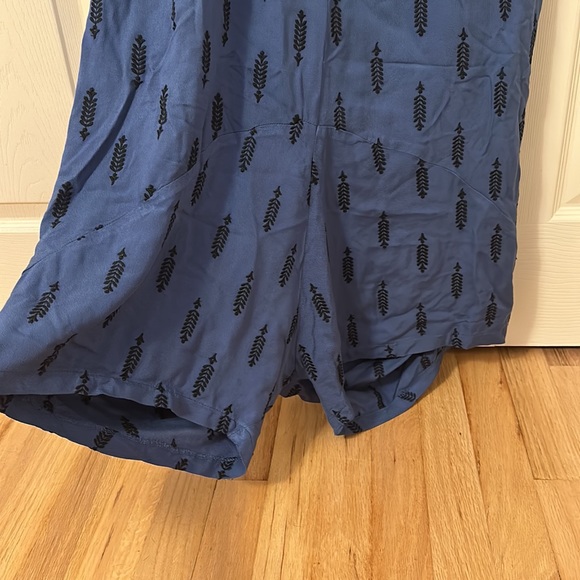 Heel Athens Lab blue/black midi harem pants size small - Picture 5 of 5